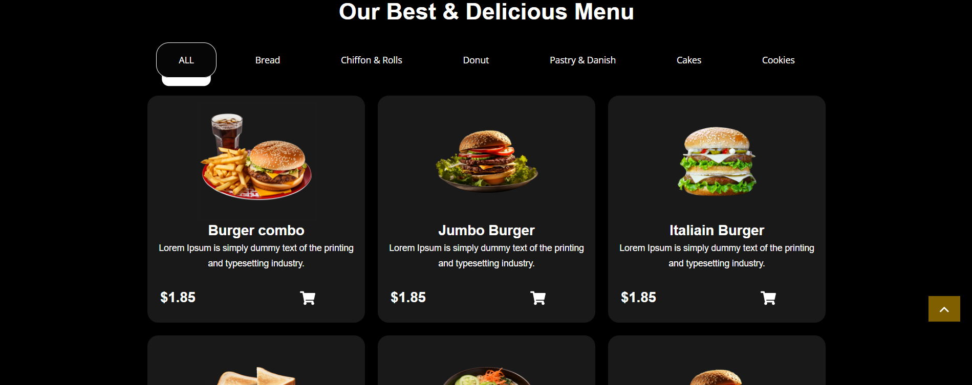 Eatoody – Restaurant Website Design3