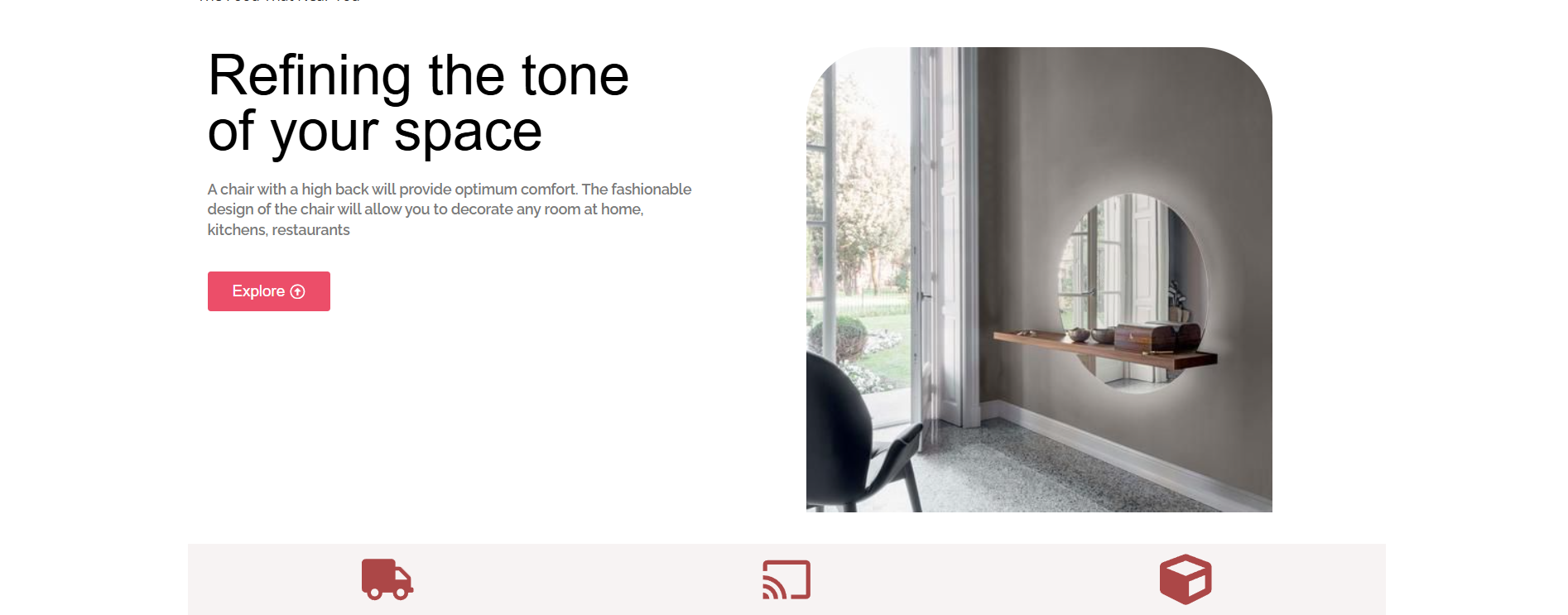 CLAKS – Interior Design Web Concept